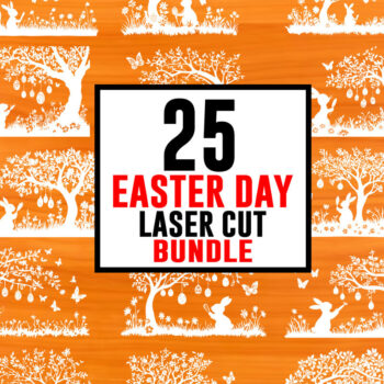 Intra απο ξύλο plywood  Χρώμα wenge 3mm-4mm πάχος - Πασχαλινό Μπάνι Οικογενειακή Σιλουέτα Πακέτο Δίασταση 4x4 cm INTRAFABR-69742060 - Image 2