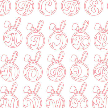 Intra απο ξύλο plywood  Χρώμα wenge 3mm-4mm πάχος - Μονόγραμμα Πασχαλινό λαγουδάκι Ετικέτα Επιστολή Δίασταση 30x20 cm INTRAFABR-37553549 - Image 3