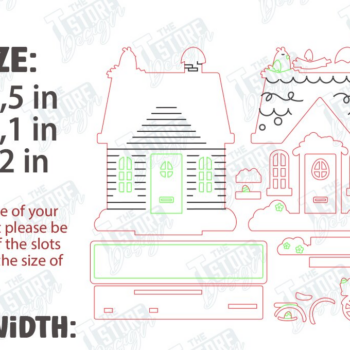 Intra απο ξύλο plywood  Χρώμα wenge 3mm-4mm πάχος - Πασχαλινό λαγουδάκι Standing House|Διακόσμηση Πάσχας Δίασταση 15x15 cm INTRAFABR-121509586 - Image 2