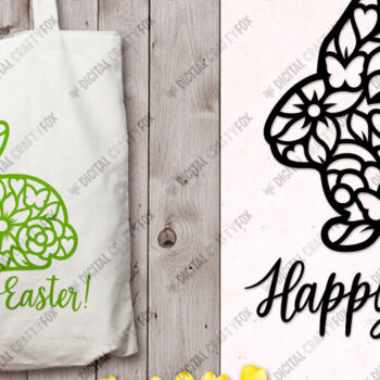 Intra απο ξύλο plywood  Χρώμα wenge 3mm-4mm πάχος - Πασχαλινό λαγουδάκι , 3D λαγουδάκι, λαγουδάκι λουλουδιών Δίασταση 30x40 cm INTRAFABR-121509529 - Image 7