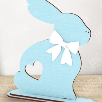 Intra απο ξύλο plywood  Χρώμα wenge 3mm-4mm πάχος - Πασχαλινό Μπάνι Ξύλινη Διακόσμηση Πακέτο | CNC Δίασταση 15x15 cm INTRAFABR-96283056 - Image 8