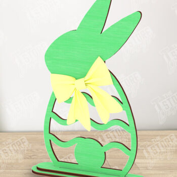 Intra απο ξύλο plywood  Χρώμα wenge 3mm-4mm πάχος - Πασχαλινό Μπάνι Ξύλινη Διακόσμηση Πακέτο | CNC Δίασταση 15x15 cm INTRAFABR-96283056 - Image 12