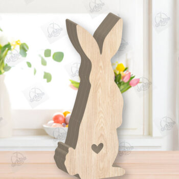 Intra απο ξύλο plywood  Χρώμα wenge 3mm-4mm πάχος - Πασχαλινό Μπάνι Ξύλινη Διακόσμηση Πακέτο Δίασταση 15x15 cm INTRAFABR-98322230 - Image 8