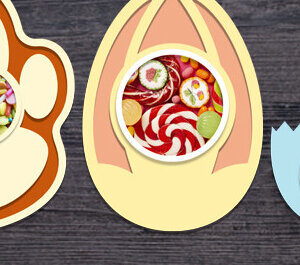 Intra απο ξύλο plywood  Χρώμα wenge 3mm-4mm πάχος - Πασχαλινή καραμέλα Θόλος κοπής με λέιζερ Δίασταση 15x15 cm INTRAFABR-119430859