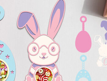 Intra απο ξύλο plywood  Χρώμα wenge 3mm-4mm πάχος - Πασχαλινή καραμέλα Θόλος κοπής με λέιζερ Δίασταση 15x15 cm INTRAFABR-122559301 - Image 1