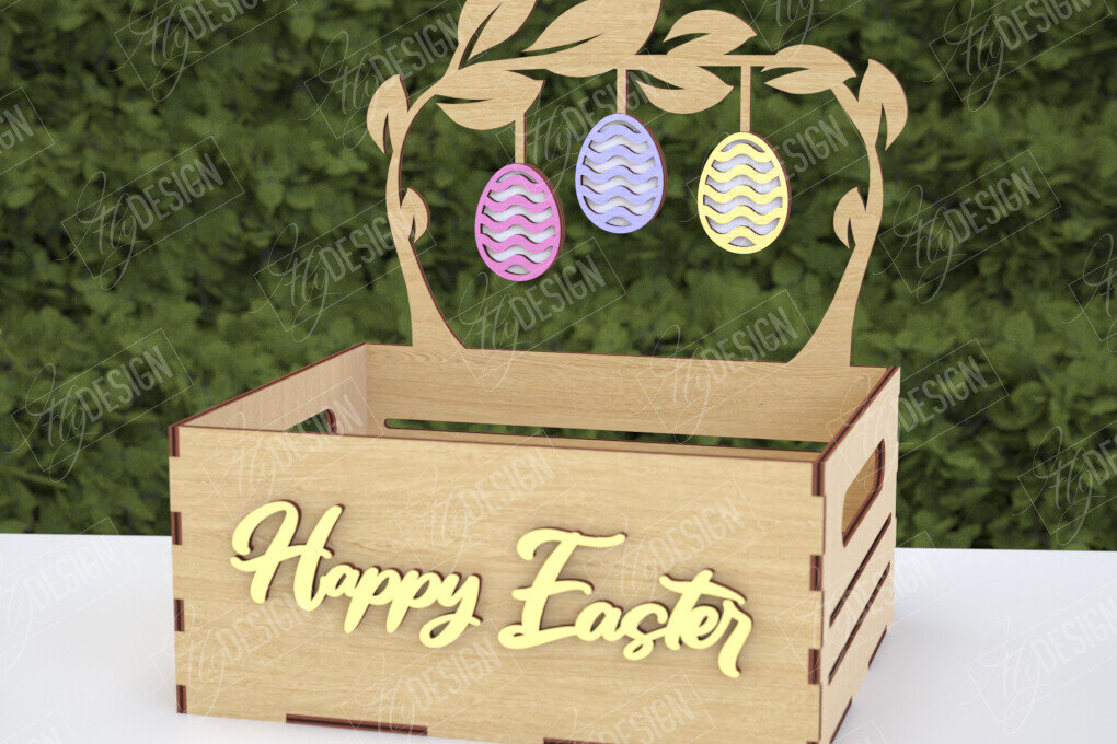 Intra απο ξύλο plywood  Χρώμα wenge 3mm-4mm πάχος - Πασχαλινή καραμέλα | Κουτί καραμέλας Δίασταση 15x15 cm INTRAFABR-122559291