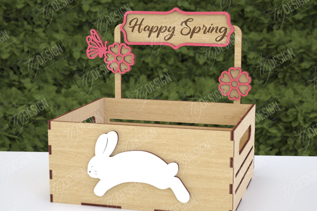 Intra απο ξύλο plywood  Χρώμα wenge 3mm-4mm πάχος - Πασχαλινή καραμέλα | Κουτί καραμέλας Δίασταση 15x15 cm INTRAFABR-70689342