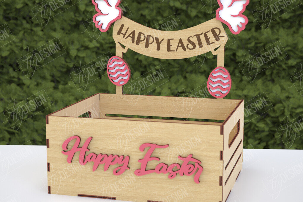 Intra απο ξύλο plywood  Χρώμα wenge 3mm-4mm πάχος - Πασχαλινή καραμέλα | Κουτί καραμέλας Δίασταση 15x15 cm INTRAFABR-33158657