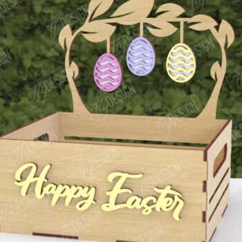 Intra απο ξύλο plywood  Χρώμα wenge 3mm-4mm πάχος - Πακέτο πασχαλινών ζαχαρωτών | Κουτί καραμελών Δίασταση 15x15 cm INTRAFABR-91679980 - Image 6