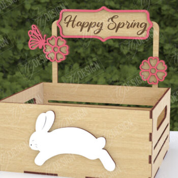 Intra απο ξύλο plywood  Χρώμα wenge 3mm-4mm πάχος - Πακέτο πασχαλινών ζαχαρωτών | Κουτί καραμελών Δίασταση 15x15 cm INTRAFABR-91679980 - Image 8