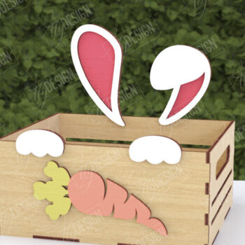 Intra απο ξύλο plywood  Χρώμα wenge 3mm-4mm πάχος - Πακέτο πασχαλινών ζαχαρωτών | Κουτί καραμελών Δίασταση 15x15 cm INTRAFABR-91679980 - Image 10