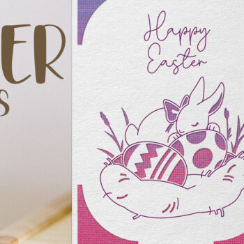 Intra απο ξύλο plywood  Χρώμα wenge 3mm-4mm πάχος - Πασχαλινή κάρτα . Χαρτί κοπής ευχετήριων καρτών Δίασταση 15x15 cm INTRAFABR-40191432 - Image 1