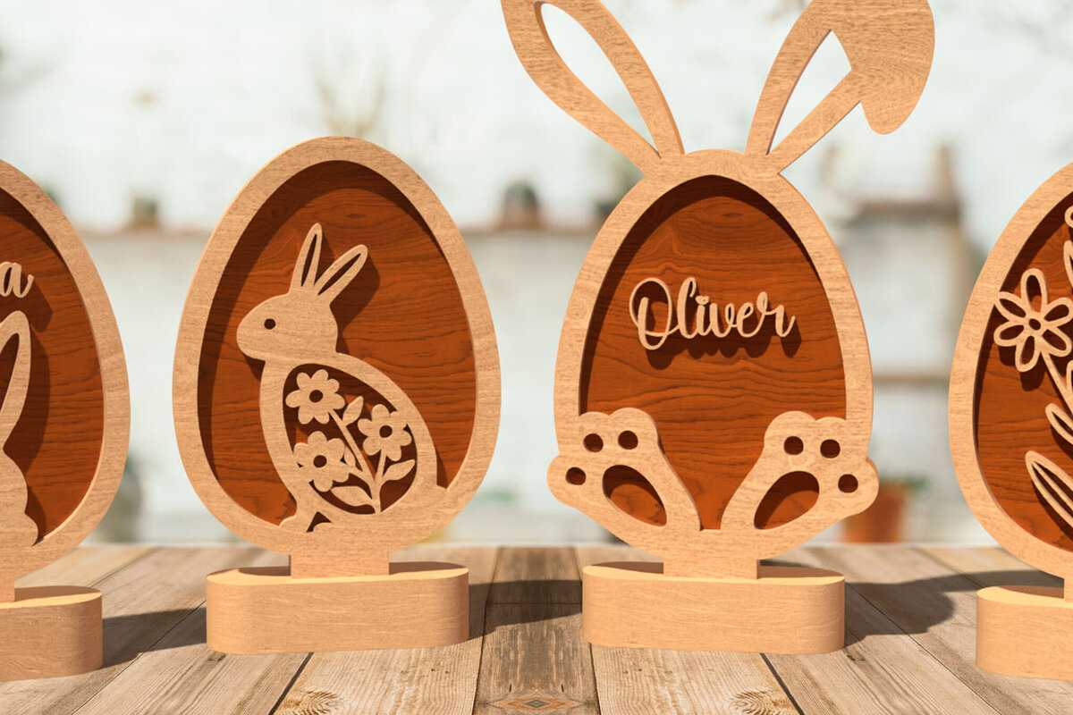 Intra απο ξύλο plywood  Χρώμα wenge 3mm-4mm πάχος - Πασχαλινό Πακέτο - Πασχαλινό Αυγό Δίασταση 20x20 cm INTRAFABR-120324515