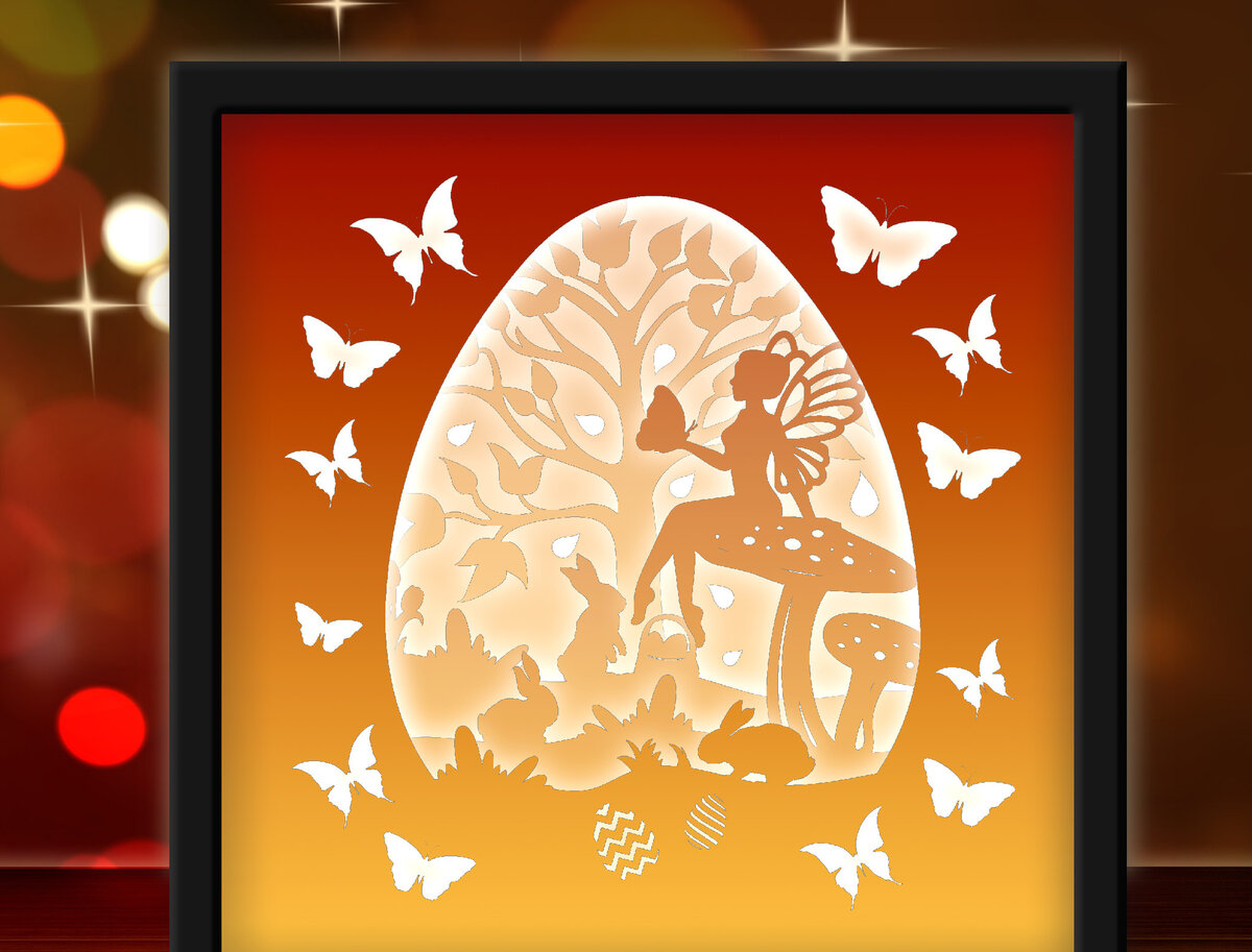 Intra απο ξύλο plywood  Χρώμα wenge 3mm-4mm πάχος - Ημέρα του Πάσχα Δίασταση 20x20 cm INTRAFABR-105405082