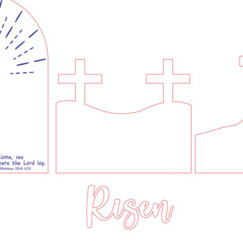 Intra απο ξύλο plywood  Χρώμα wenge 3mm-4mm πάχος - Αρχεία Glowforge για την Ημέρα του Πάσχα Δίασταση 20x20 cm INTRAFABR-78969862 - Image 1