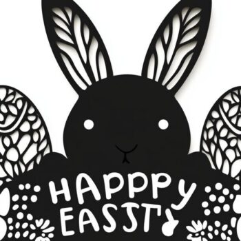 Intra απο ξύλο plywood  Χρώμα wenge 3mm-4mm πάχος - Πασχαλινή σιλουέτα με λέιζερ για την ημέρα του Πάσχα Δίασταση 15x15 cm INTRAFABR-102603381 - Image 14