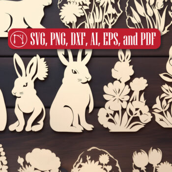 Intra απο ξύλο plywood  Χρώμα wenge 3mm-4mm πάχος - Πακέτο Day Easter Day Δίασταση 4x4 cm INTRAFABR-78570547 - Image 1