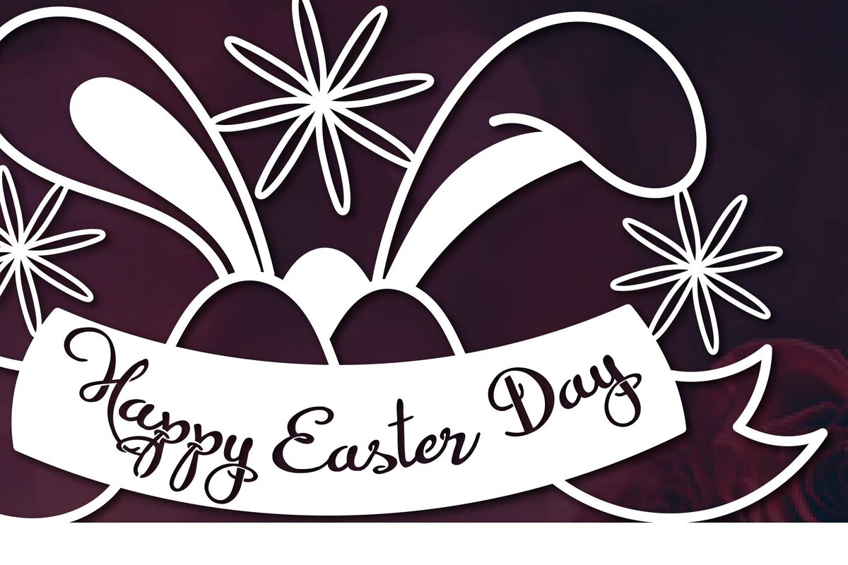 Intra απο ξύλο plywood  Χρώμα wenge 3mm-4mm πάχος - Πινακίδα καλωσορίσματος για την ημέρα του Πάσχα Δίασταση 15x15 cm INTRAFABR-80212004