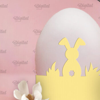 Intra απο ξύλο plywood Χρώμα wenge 3mm-4mm πάχος - Πασχαλινή διακόσμηση . Αυγοθήκη Χαρτί κοπής Δίασταση 15x15 cm INTRAFABR-43497492 - Image 1