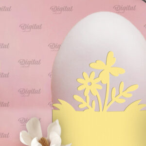 Intra απο ξύλο plywood  Χρώμα wenge 3mm-4mm πάχος - Πασχαλινή διακόσμηση . Αυγοθήκη Χαρτί κοπής Δίασταση 15x15 cm INTRAFABR-43474236