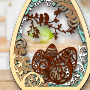 Intra απο ξύλο plywood  Χρώμα wenge 3mm-4mm πάχος - Πασχαλινή διακόσμηση, Πολυστρωματικά κομμένα αρχεία Δίασταση 3x15 cm INTRAFABR-80999199