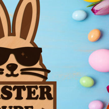 Intra απο ξύλο plywood Χρώμα wenge 3mm-4mm πάχος - Πασχαλινό διακοσμητικό πάνελ λαγουδάκι, Δίασταση 6x7 cm INTRAFABR-81004112 - Image 2