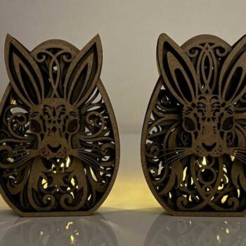 Intra απο ξύλο plywood Χρώμα wenge 3mm-4mm πάχος - Πασχαλινό Διακοσμητικό Δέσμη Αυγών, κομμένο Δίασταση 5x4 cm INTRAFABR-33121251 - Image 4