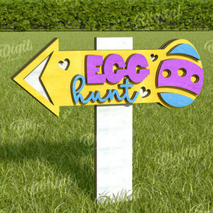 Intra απο ξύλο plywood  Χρώμα wenge 3mm-4mm πάχος - Πασχαλινή Κατευθυντική Πινακίδα Κήπου Δίασταση 15x15 cm INTRAFABR-78634061