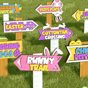 Intra απο ξύλο plywood  Χρώμα wenge 3mm-4mm πάχος - Πασχαλινή δέσμη πινακίδων κήπου Δίασταση 15x15 cm INTRAFABR-38981902 - Image 1