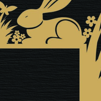 Intra απο ξύλο plywood  Χρώμα wenge 3mm-4mm πάχος - Πασχαλινή Πόρτα Γωνιακό Πακέτο , Πάσχα Δίασταση 20x25 cm INTRAFABR-106377201 - Image 5