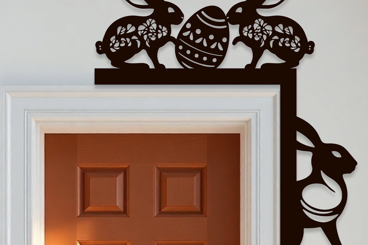 Intra απο ξύλο plywood  Χρώμα wenge 3mm-4mm πάχος - Πασχαλινή πόρτα Γωνιακή Δίασταση 15x15 cm INTRAFABR-105067354