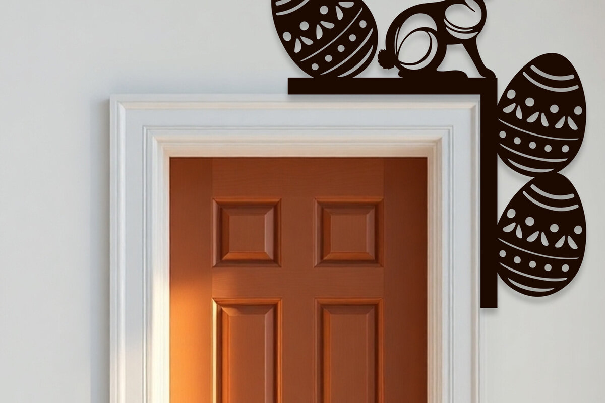 Intra απο ξύλο plywood  Χρώμα wenge 3mm-4mm πάχος - Πασχαλινή πόρτα Γωνιακή Δίασταση 15x15 cm INTRAFABR-105067378