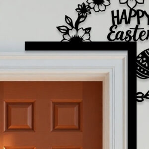 Intra απο ξύλο plywood  Χρώμα wenge 3mm-4mm πάχος - Πασχαλινή πόρτα Γωνιακή Δίασταση 15x15 cm INTRAFABR-106648885