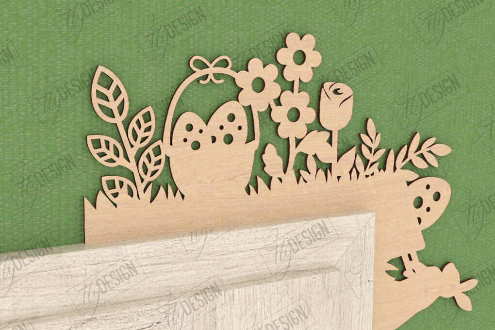 Intra απο ξύλο plywood  Χρώμα wenge 3mm-4mm πάχος - Πασχαλινή Πόρτα Γωνία | Διακόσμηση Τοίχων | CNC Δίασταση 15x15 cm INTRAFABR-125082711