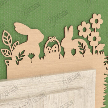 Intra απο ξύλο plywood  Χρώμα wenge 3mm-4mm πάχος - Πασχαλινό Πακέτο Γωνιών Πόρτας | Διακόσμηση τοίχου Δίασταση 15x15 cm INTRAFABR-125082671 - Image 5