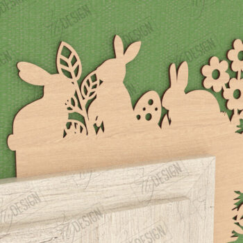 Intra απο ξύλο plywood  Χρώμα wenge 3mm-4mm πάχος - Πασχαλινό Πακέτο Γωνιών Πόρτας | Διακόσμηση τοίχου Δίασταση 15x15 cm INTRAFABR-125082671 - Image 9