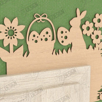 Intra απο ξύλο plywood  Χρώμα wenge 3mm-4mm πάχος - Πασχαλινό Πακέτο Γωνιών Πόρτας | Διακόσμηση τοίχου Δίασταση 15x15 cm INTRAFABR-125082671 - Image 12