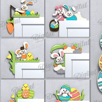 Intra απο ξύλο plywood  Χρώμα wenge 3mm-4mm πάχος - Πασχαλινές γωνίες πόρτας Δέσμη κοπής με λέιζερ Δίασταση 15x15 cm INTRAFABR-125082676 - Image 1