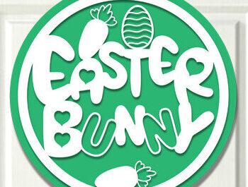 Intra απο ξύλο plywood  Χρώμα wenge 3mm-4mm πάχος - Πασχαλινή κρεμάστρα πόρτας Bundle Δίασταση 15x15 cm INTRAFABR-125129409 - Image 4