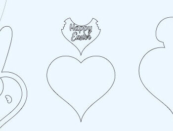 Intra απο ξύλο plywood  Χρώμα wenge 3mm-4mm πάχος - Πασχαλινή κρεμάστρα πόρτας Bundle Δίασταση 15x15 cm INTRAFABR-125129434 - Image 4