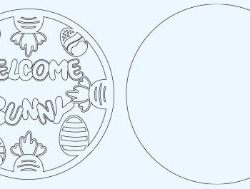 Intra απο ξύλο plywood  Χρώμα wenge 3mm-4mm πάχος - Πασχαλινή κρεμάστρα πόρτας Bundle Δίασταση 15x15 cm INTRAFABR-125129434 - Image 19