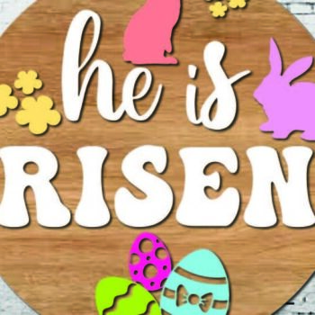 Intra απο ξύλο plywood  Χρώμα wenge 3mm-4mm πάχος - Πασχαλινή κρεμάστρα πόρτας Στρογγυλή πινακίδα Πακέτο Δίασταση 4x4 cm INTRAFABR-125129398 - Image 3