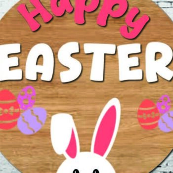 Intra απο ξύλο plywood  Χρώμα wenge 3mm-4mm πάχος - Πασχαλινή κρεμάστρα πόρτας Στρογγυλή πινακίδα Πακέτο Δίασταση 4x4 cm INTRAFABR-125129398 - Image 7