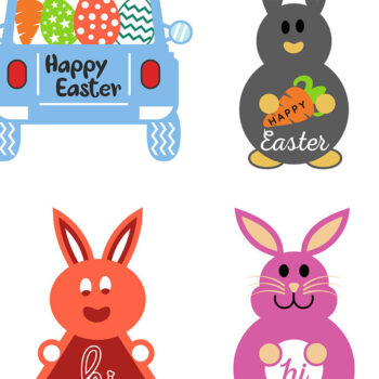 Intra απο ξύλο plywood  Χρώμα wenge 3mm-4mm πάχος - Πασχαλινή Κρεμάστρα Πόρτας Πακέτο Δίασταση 15x15 cm INTRAFABR-107820655 - Image 2