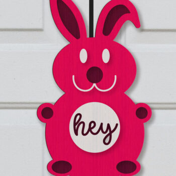 Intra απο ξύλο plywood  Χρώμα wenge 3mm-4mm πάχος - Πασχαλινή Κρεμάστρα Πόρτας Πακέτο Δίασταση 15x15 cm INTRAFABR-107820655 - Image 7