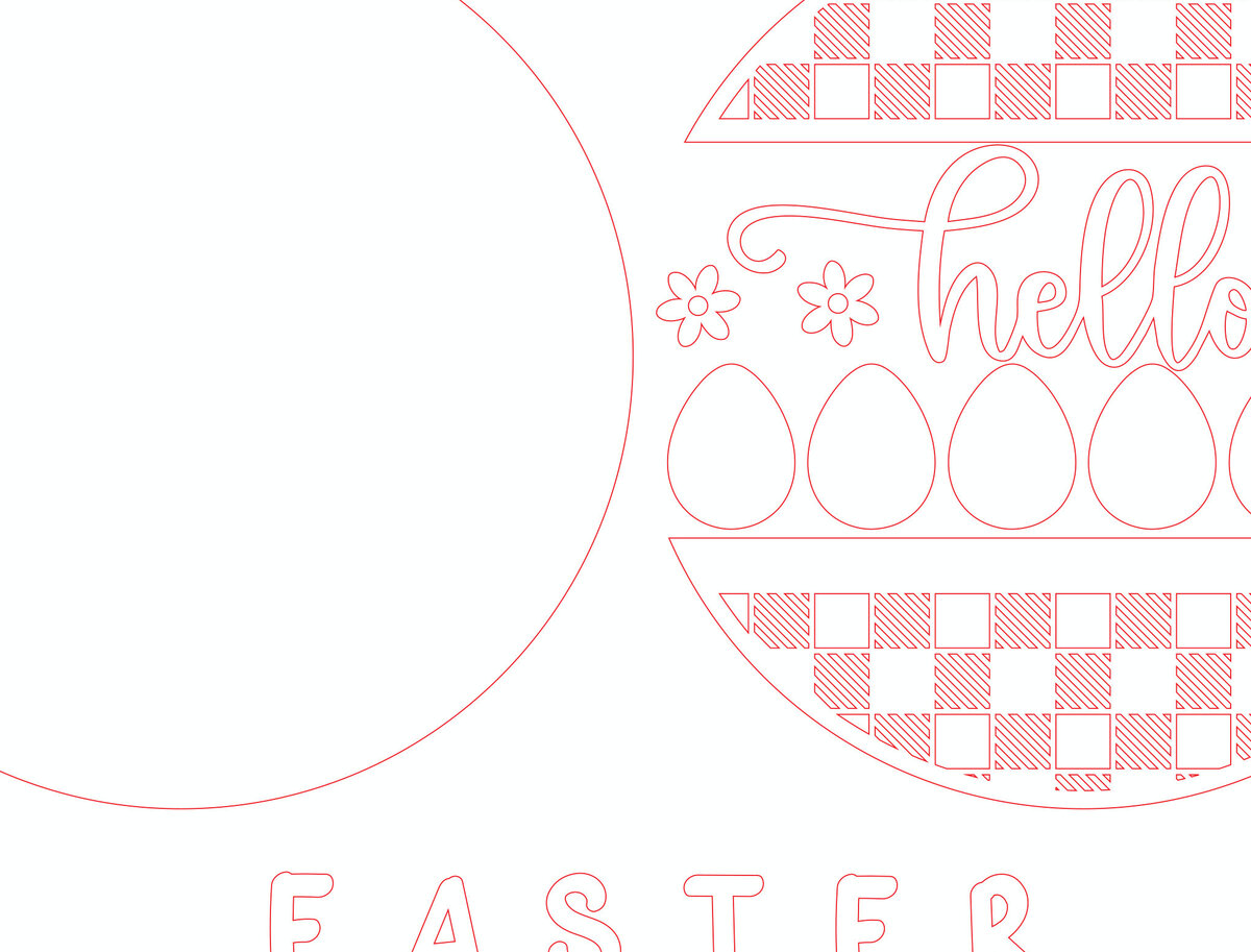 Intra απο ξύλο plywood  Χρώμα wenge 3mm-4mm πάχος - Πασχαλινή Κρεμάστρα Πόρτας Δίασταση 20x20 cm INTRAFABR-107820665