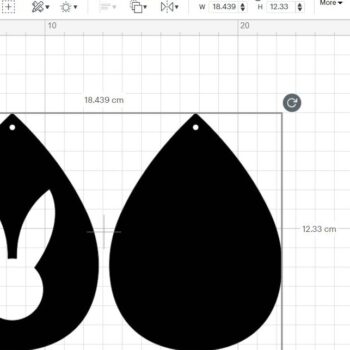 Intra απο ξύλο plywood Χρώμα wenge 3mm-4mm πάχος - Πασχαλινό Σκουλαρίκι Δίασταση 3x3 cm INTRAFABR-107820678 - Image 3