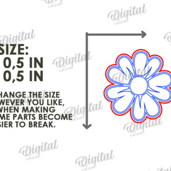 Intra απο ξύλο plywood Χρώμα wenge 3mm-4mm πάχος - Πασχαλινά σκουλαρίκια με λέιζερ. Άνοιξη Δίασταση 3x3 cm INTRAFABR-107319606 - Image 2