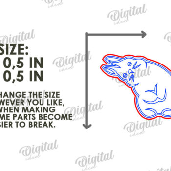 Intra απο ξύλο plywood Χρώμα wenge 3mm-4mm πάχος - Πασχαλινά σκουλαρίκια με λέιζερ. Άνοιξη Δίασταση 3x3 cm INTRAFABR-107319660 - Image 2