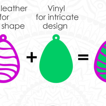 Intra απο ξύλο plywood  Χρώμα wenge 3mm-4mm πάχος - Πασχαλινά Σκουλαρίκια , Πασχαλινά Αυγά Σκουλαρίκια Δίασταση 3x3 cm INTRAFABR-102702604 - Image 5